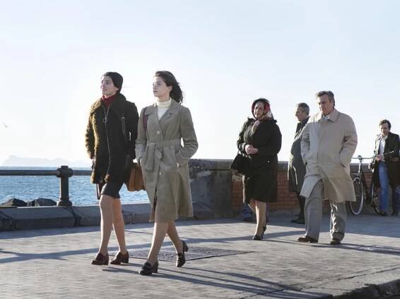 Gaia Girace and Margherita Mazzucco in HBO’s My Brilliant Friend