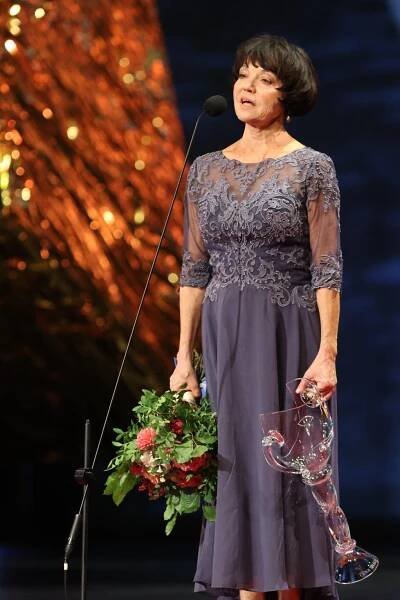 29. Ceny Thálie jsou rozdány: Místo nemocného Františka Němce přebírala cenu jeho dcera!