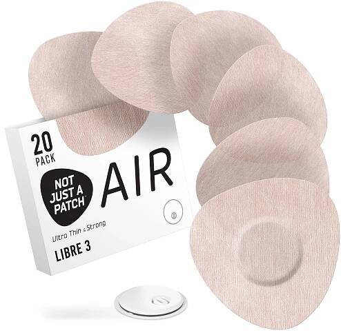 Air Patch for Freestyle Libre 3 - Beige - 20 Pack