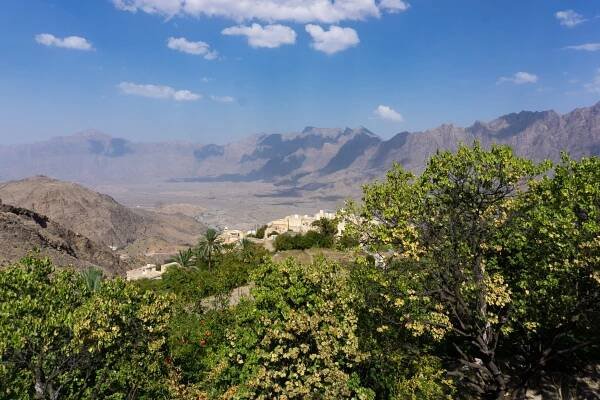 Omán, den 7 – 10: hory – Wandertales