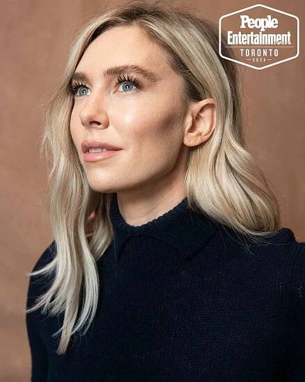 Vanessa Kirby (Eden) Photographed in the PEOPLE, EW and Shutterstock Toronto International Film Festival 2024 Portrait Studio on September 7, 2024 in Toronto, Ontario, Canada. 
