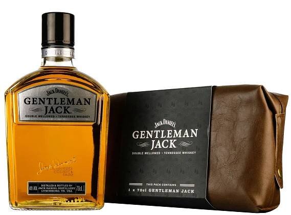 Jack Daniel's Gentleman Jack Tennessee Whiskey | With Branded Wash Bag
