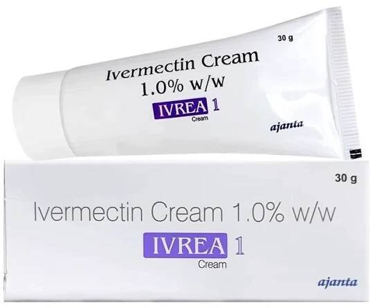 Krem Aleve Ivermectin - Léčba akné a rosacey - 30g