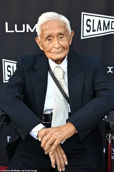Noguchi is now 98 and hopes to reach the century mark says the book's author