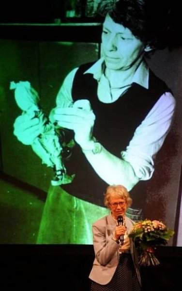 V Třeboni začal 5. května Anifilm, mezinárodní festival animovaných filmů. Na snímku Vlasta Pospíšilová, animátorka a režisérka, která na Anifilmu převzala cenu za celoživotní dílo.