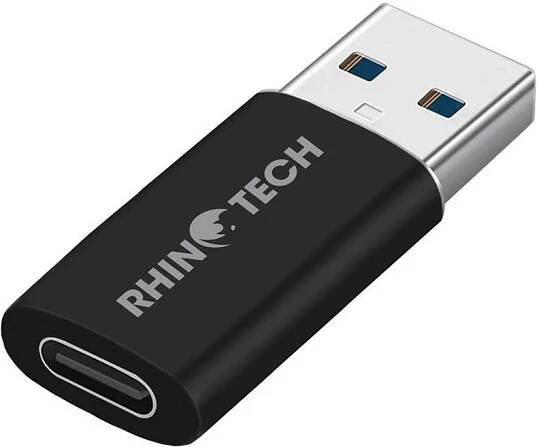 Redukce RhinoTech USB-A 3.0/USB-C (RTACC488) černá