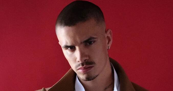 Romeo Beckham spitting image of dad David as he strips off for magazine shoot