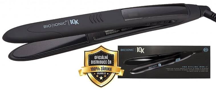 Bio Ionic 10x Pro Styling Iron 25 mm - vibrační ionizační žehlička na vlasy