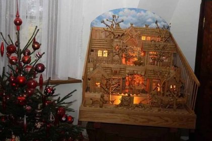 Vánoční atmosféra ovládla o víkendu zámek Lešná u Valašského Meziříčí.