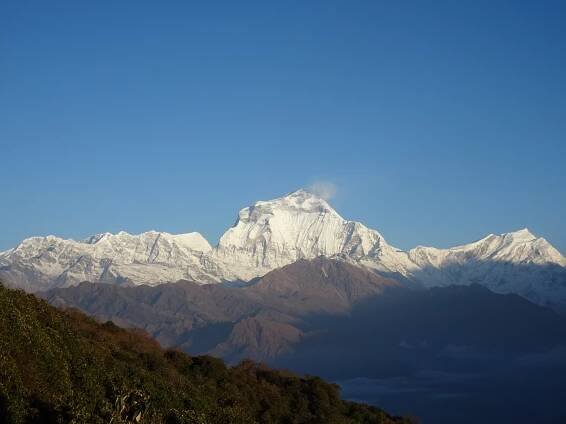 NEPAL: trekking around POKHARA: POONHILL and further