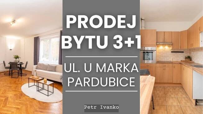 Prodej bytu 3+1 U Marka, Pardubice - Petr Ivanko