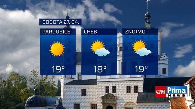 Předpověď počasí 27. 4. 2024
