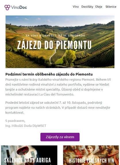 Listopadový zájezd za víny a lanýži do Piemontu ll Novinky z Apulie