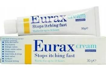Krém na svědění svrabů, alergickou vyrážku, lupénku, popáleniny EURAX 30 g