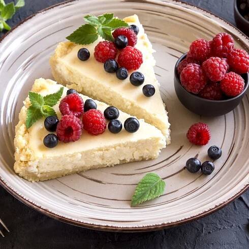 Tvarohový cheesecake