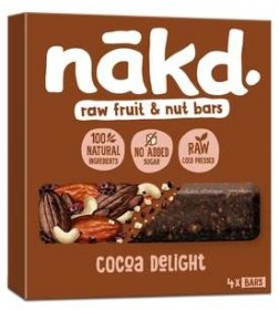 Nakd Cocoa Delight Multi pack 4x35g | Košík.cz