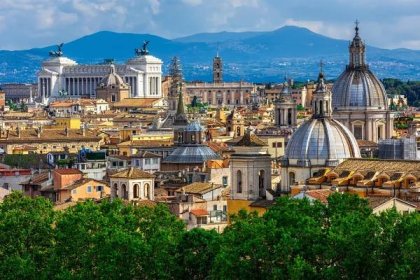 Itálie - Řím, věčné město a návštěva Tivoli Itálie Řím