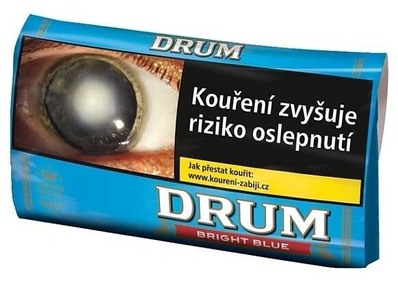 Drum Tabák cigaretový Bright Blue 40 g 5 ks