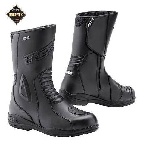 LevneMoto - Moto boty TCX X-FIVE PLUS GORE-TEX-černé