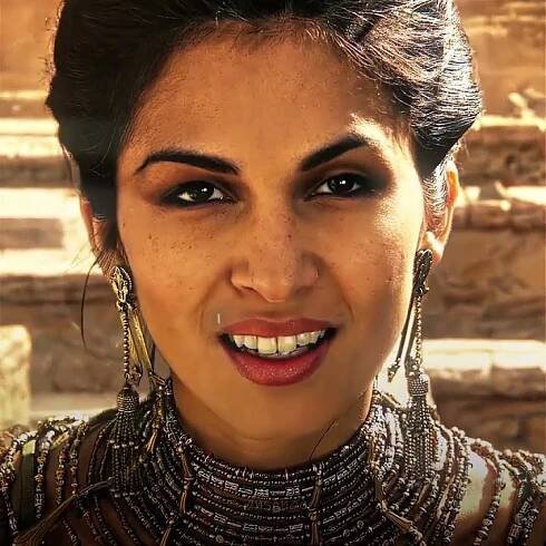"Swayed by the Goddess of Beauty" Gods of Egypt #shorts #edit