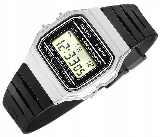 PÁNSKÉ HODINKY CASIO DIGITÁLNÍ VINTAGE SPORTOVNÍ RETRO ORIGINÁLNÍ STŘÍBRNÉ Stav balení originální