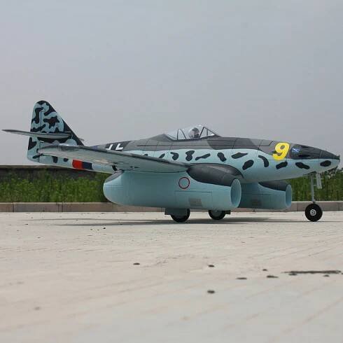 Dynam-Messerschmitt-Me-262-V2-4S-Twin-70mm-EDF-RC-Remote-Control-Jet-1500mm-Wingspan-PNP-SPNP-BNF-RTF-8C-DY8950GY_2