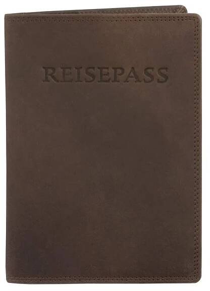 Obal na biometrický pas Reisepass (hnědý)