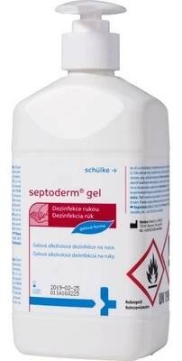 Septoderm gel s dávkovačem 500ml schülke