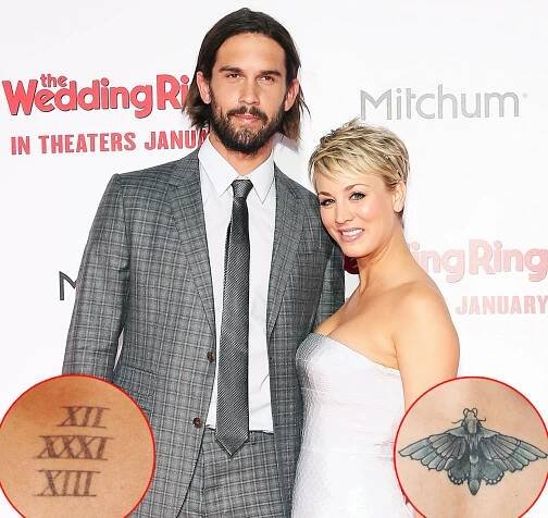 Kaley Cuoco and Ryan Sweeting