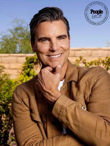 Colin Egglesfield photographed at a friend's house in Scottsdale, AZ on June 16th, 2025.