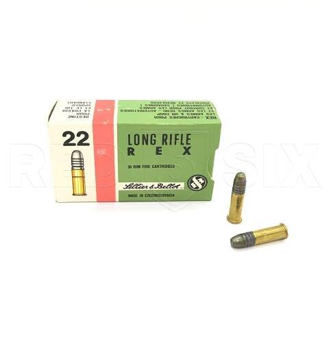 Náboje S&B.22 LR REX - 50 ks