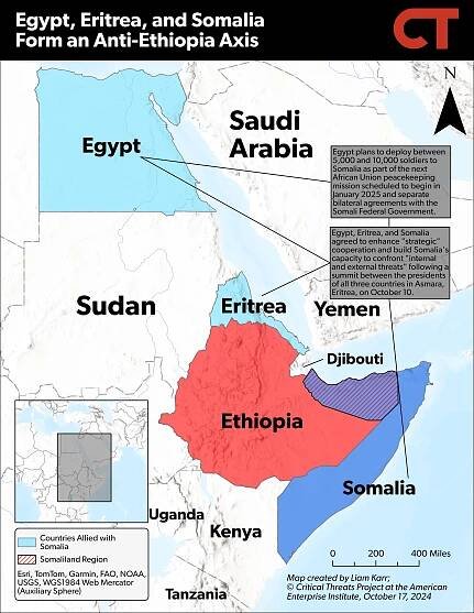 Africa File, October 17, 2024: Egypt-Eritrea-Somalia Summit; Challenges with Tigray Peace Process | Institute for the Study