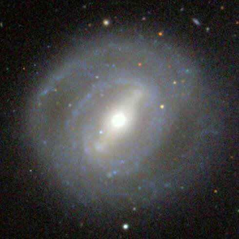 SDSS image of spiral galaxy NGC 4394