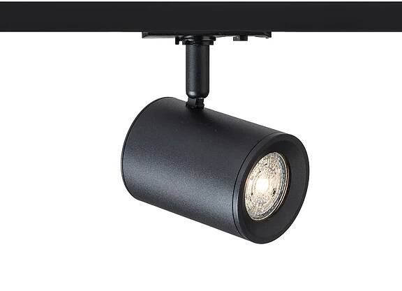 RENDL 1-circuit track system CADENZA for 1-circuit tracks black 230V LED GU10 10W R13347 2