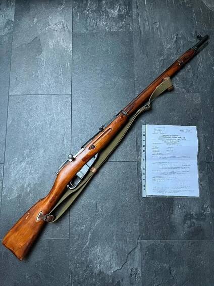 Mosin Nagant Flobert 4mm Rok 1943 - Sběratelské zbraně