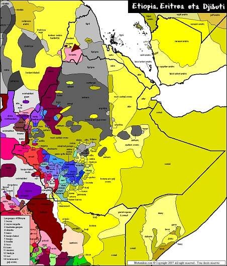 Ethiopia,Eritrea & Djibouti