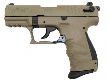 Plynová pistole Walther P22Q FDE cal.9mm
