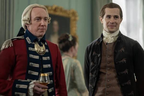 Robin Laing, David Berry in Outlander - Season 6