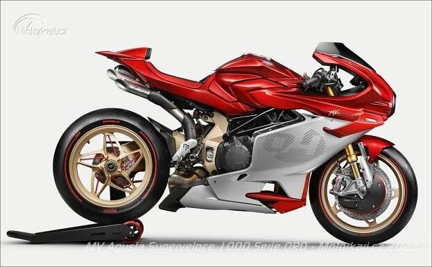 MV Agusta Superveloce 1000 Serie Oro | Katalog motocyklů a motokatalog na Motorkáři