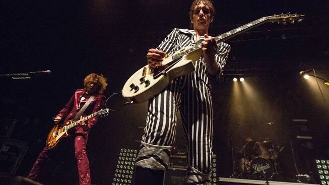 The Darkness’ Justin and Dan Hawkins Swan On