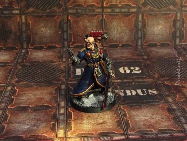 Inquisitor Vanth and retinue - Gorgon Crystals warband