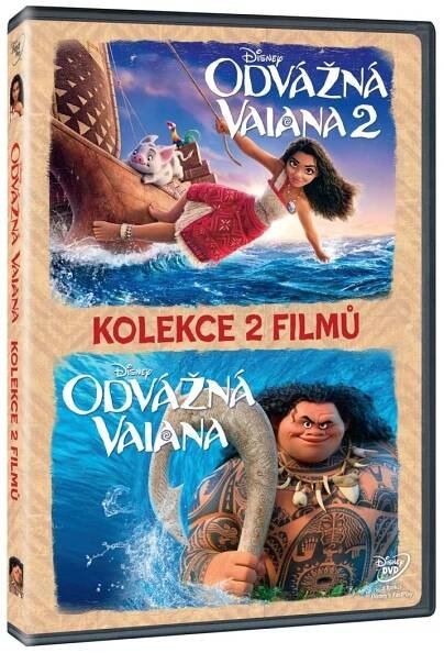 Odvážná Vaiana kolekce 1-2 (2 DVD) | CZ dabing | DVD-PREMIERY.CZ