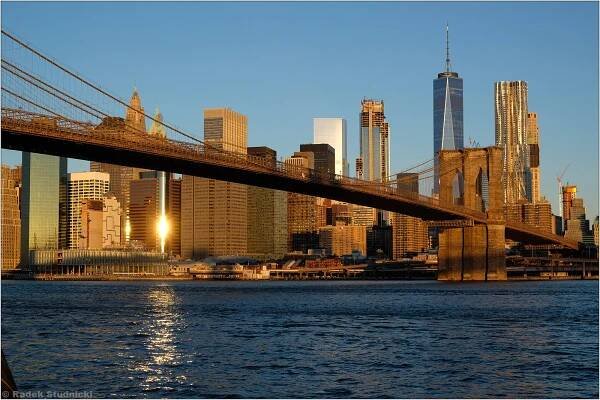 Manhattan and Brooklyn Bridge