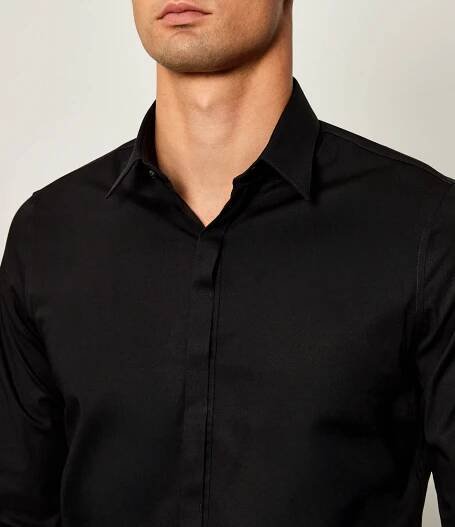 Košile Calvin Klein | černá Extra slim fit LV019EU060