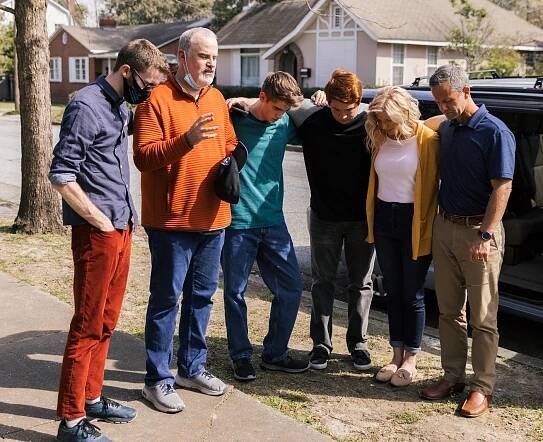 Alex Kendrick, Raphael Ruggero, Justin Sterner, Rebecca Rogers, Kirk Cameron - Lifemark - Z natáčení