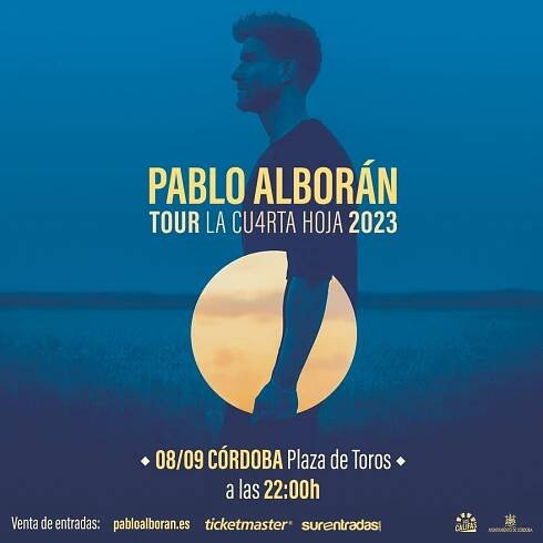 Pablo Alborán Programación 2023 Los Califas