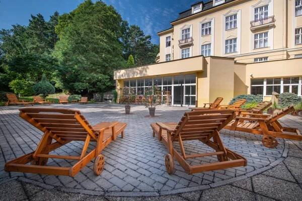 Odpočinková zóna wellness centra Moravan