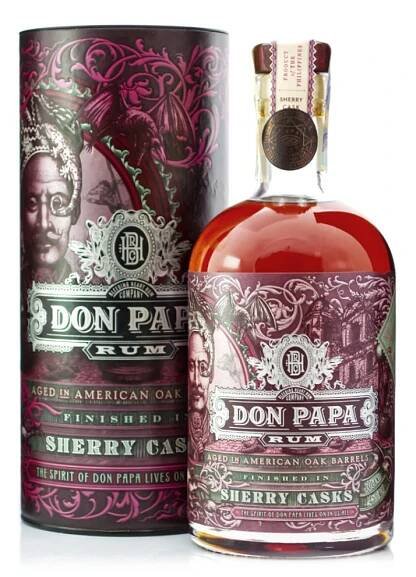 Don Papa sherry cask darkova tuba 07l