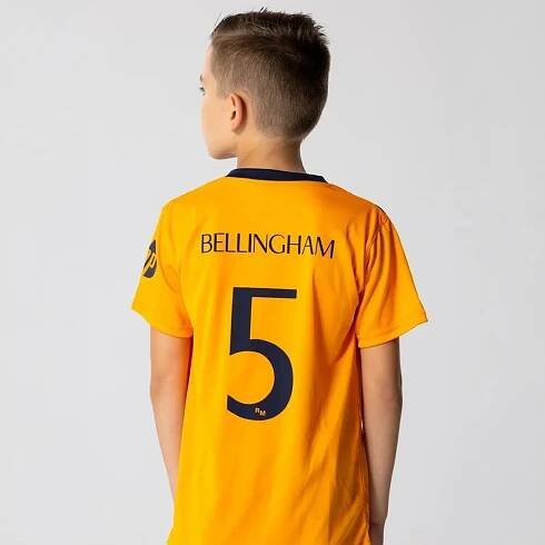 Real Madrid Bellingham Dětský Venkovní Dres - Jude Bellingham