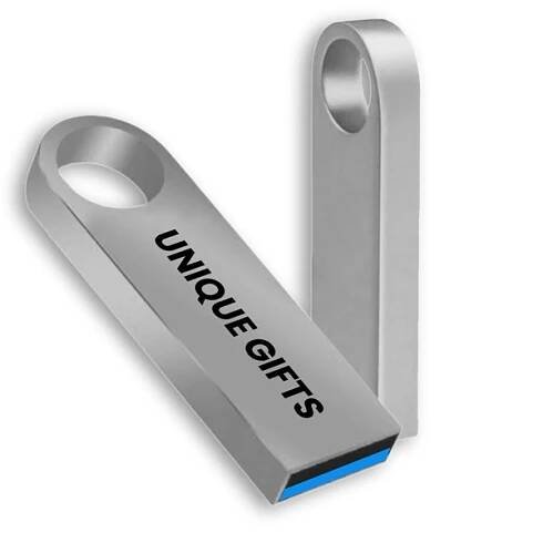 Kovový  mini USB flash disk king - stříbrná / 2.0 | 4GB